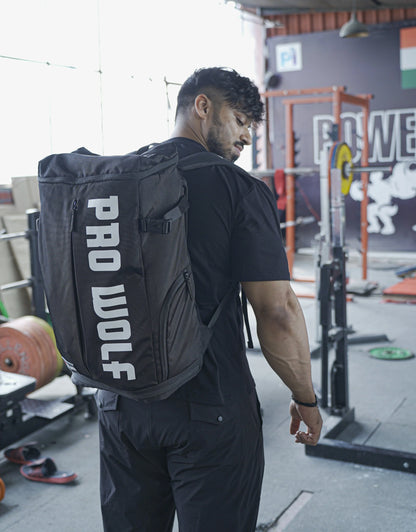 RAPTOR 40L - Pro Wolf Athlete Gym Backpack  Buy Gym & Travel Bag - Backpack PRO WOLF