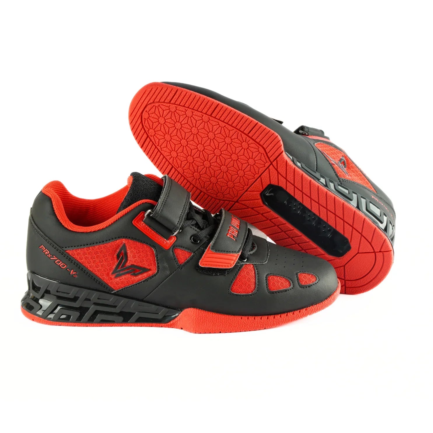 PRx700 V2 Weightlifting Squat Shoes - Black - Lifting Shoes PRO WOLF