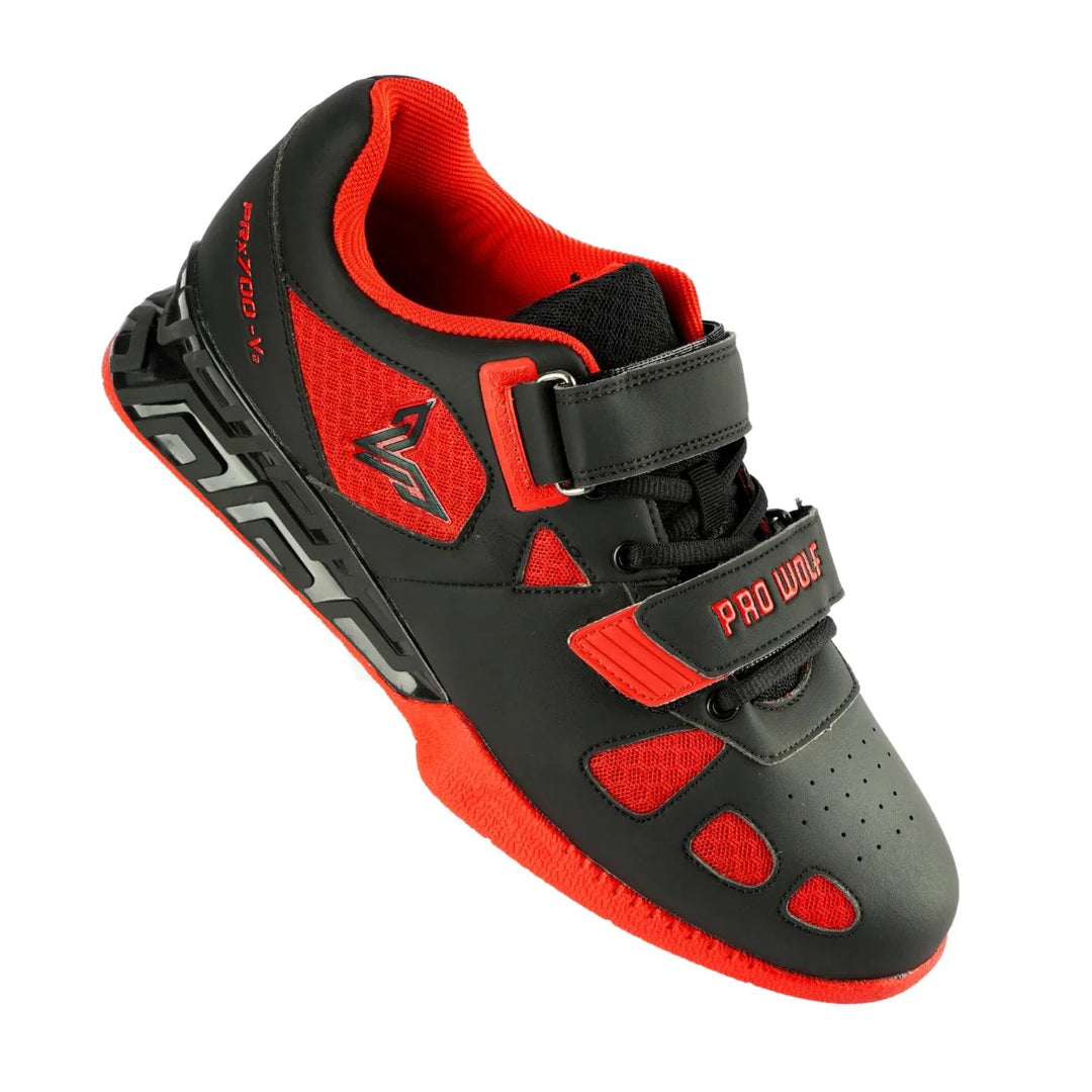 PRx700 V2 Weightlifting Squat Shoes Black PRO WOLF