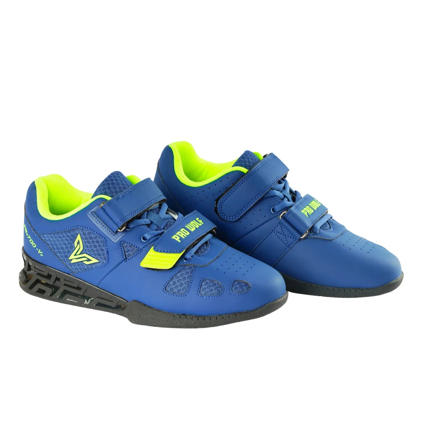 PRx700 V2 Weightlifting Squat Shoes - Blue - Lifting Shoes PRO WOLF