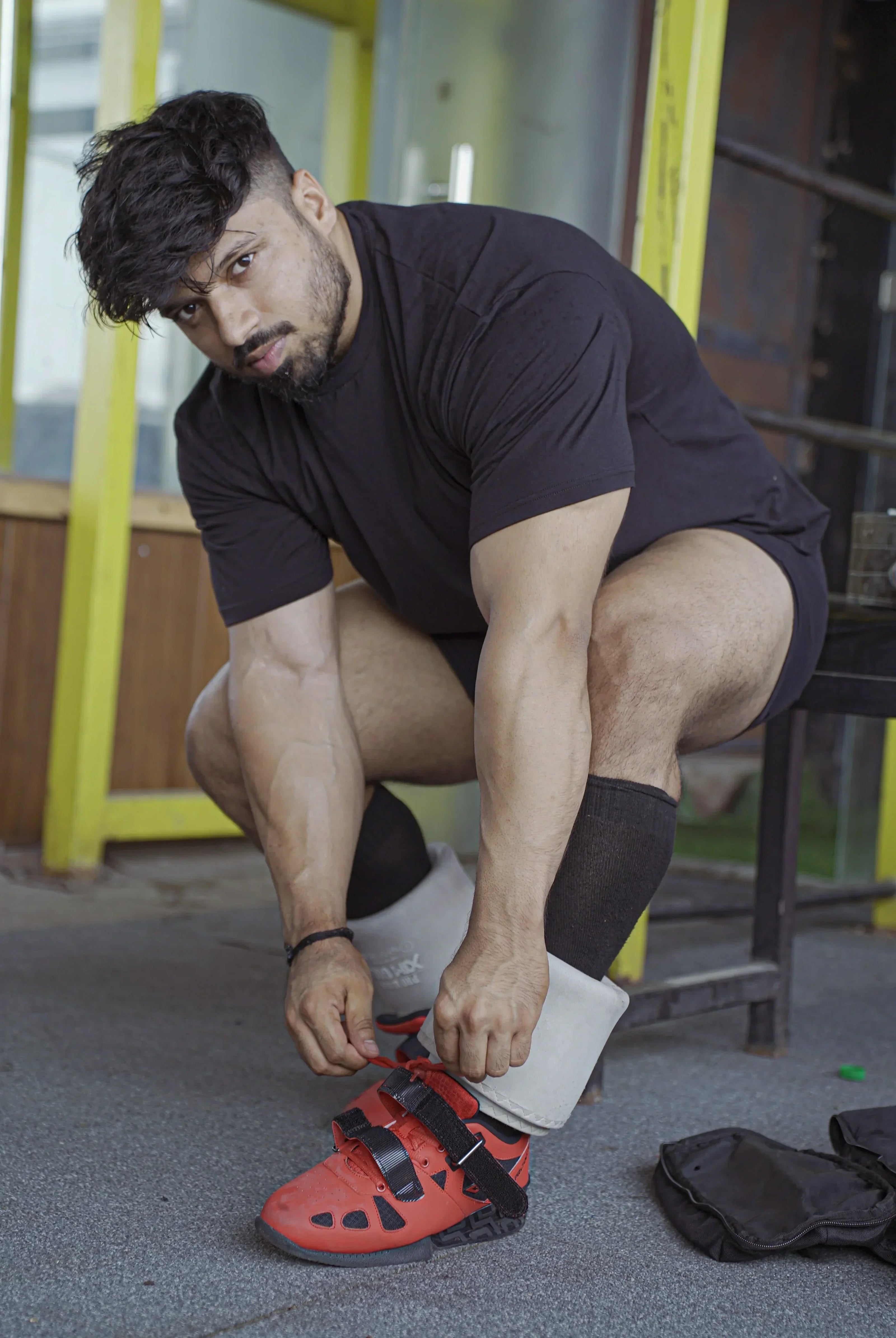 PRx700 V2 Weightlifting Squat Shoes - Black