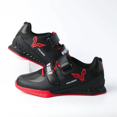 PRx800 Wider Toe Box Weightlifting Squat Gym Shoe - Black - PRO WOLF