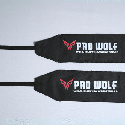 Weightlifting Wrist Wraps Cotton - Straps and Band PRO WOLF