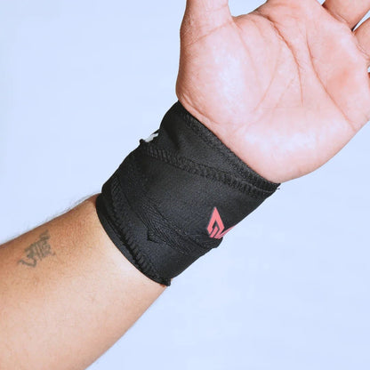 Weightlifting Wrist Wraps Cotton - Straps and Band PRO WOLF