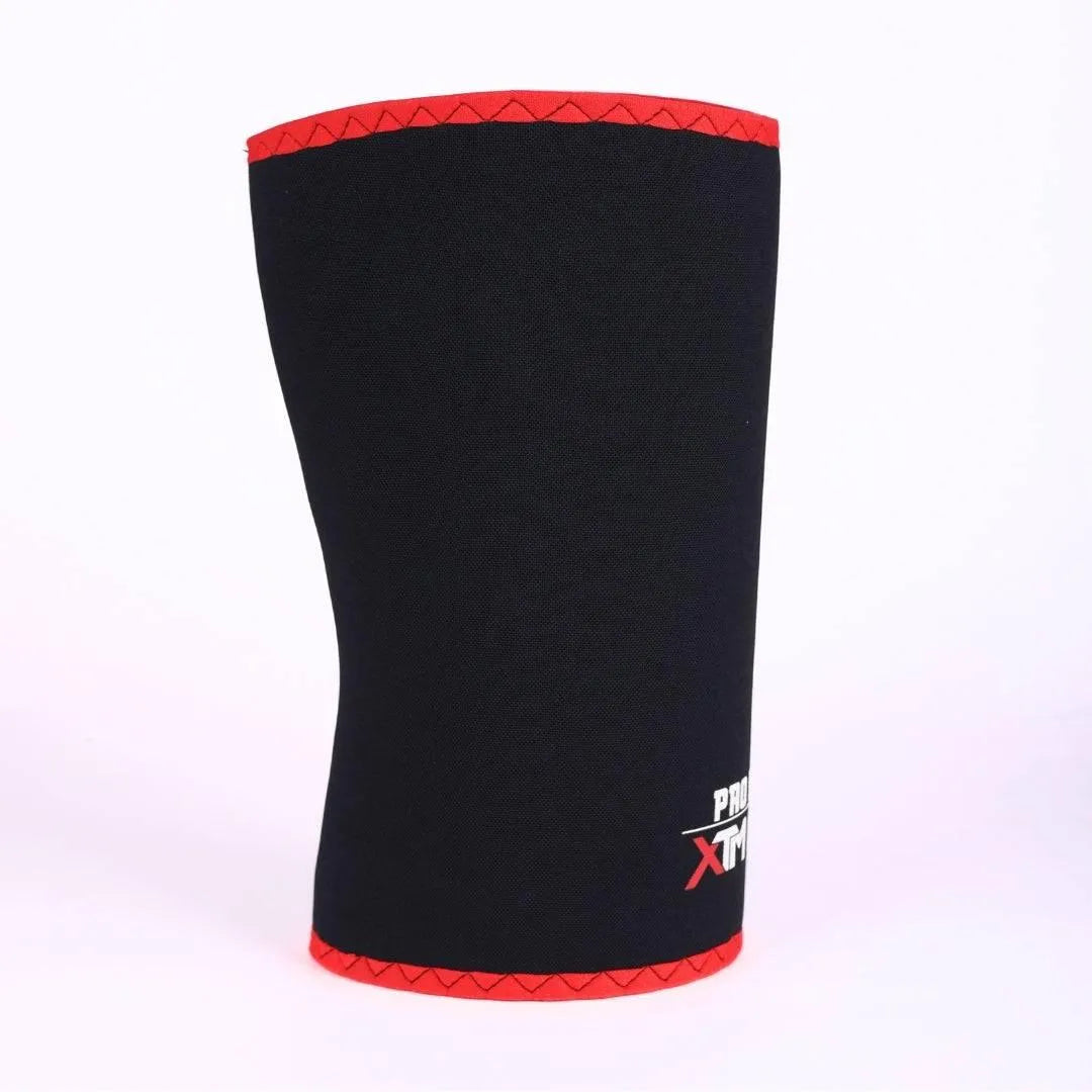 XTM Gold 7mm Knee Sleeves(Level 4+) for Powerlifting - BLACK – PRO