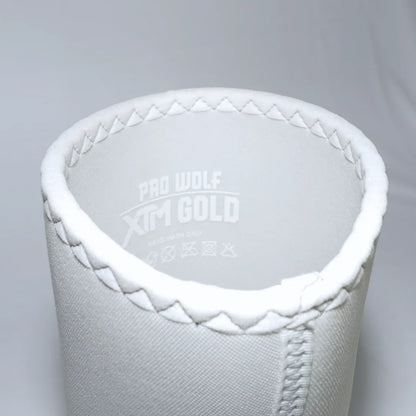 XTM Gold 7mm  Knee Sleeves Powerlifting Knee Cap 2nd Gen (Level 4+) WHITE -  PRO WOLF