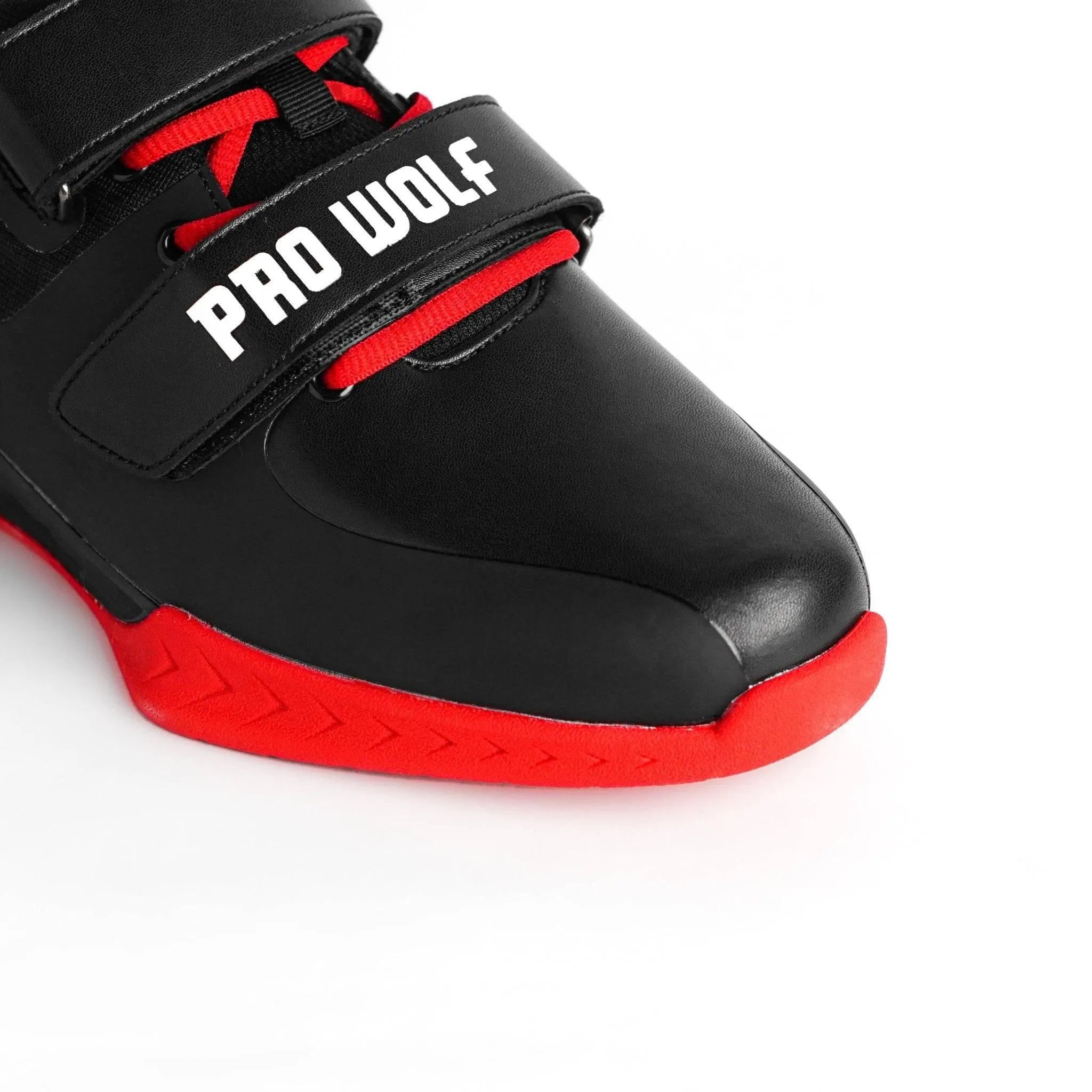PRx800 Wider Toe Box Weightlifting Squat Gym Shoe - Black - PRO WOLF