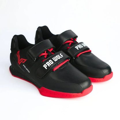PRx800 Wider Toe Box Weightlifting Squat Gym Shoe - Black - PRO WOLF