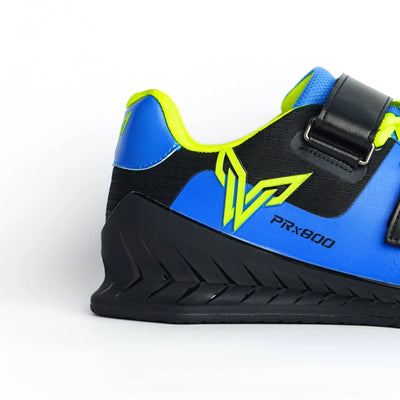PRx800 Wider Toe Box Weightlifting Squat Gym Shoe - BLUE - PRO WOLF