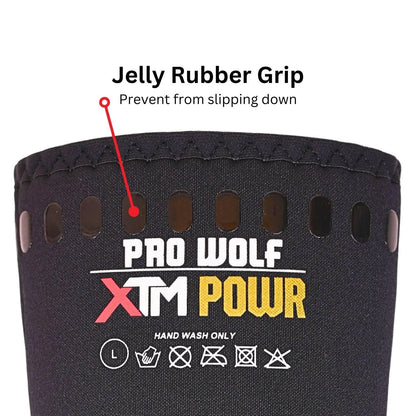 XTM POWR 7mm Knee Sleeves Powerlifting (Level 3) - PRO WOLF